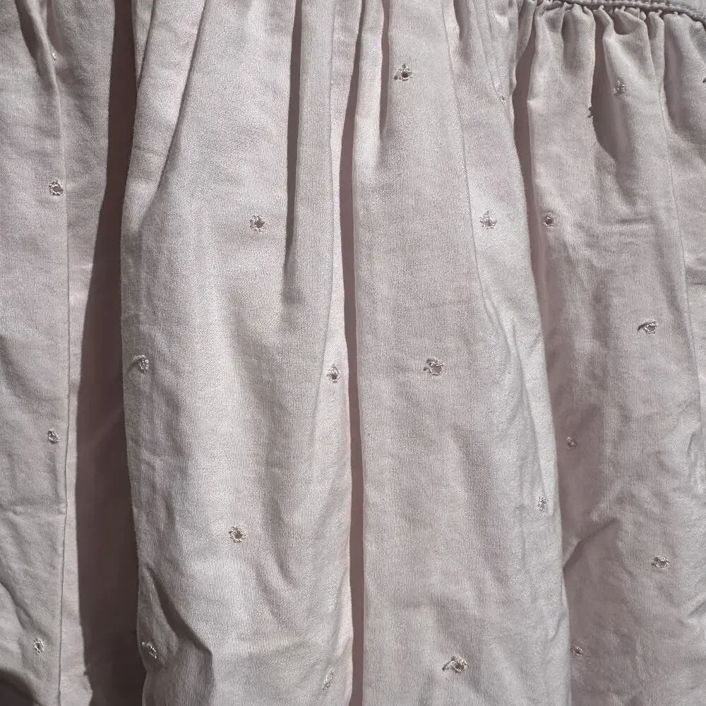 Vintage Gymboree Baby Girl Dress Size 3T Pink Embroidered Flowers‎ Eyelet